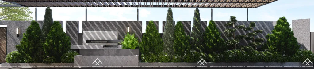 MẪU BIỆT THỰ SÂN VƯỜN 200M2 KHU ĐÔ THỊ MỸ GIA - 1741717864466