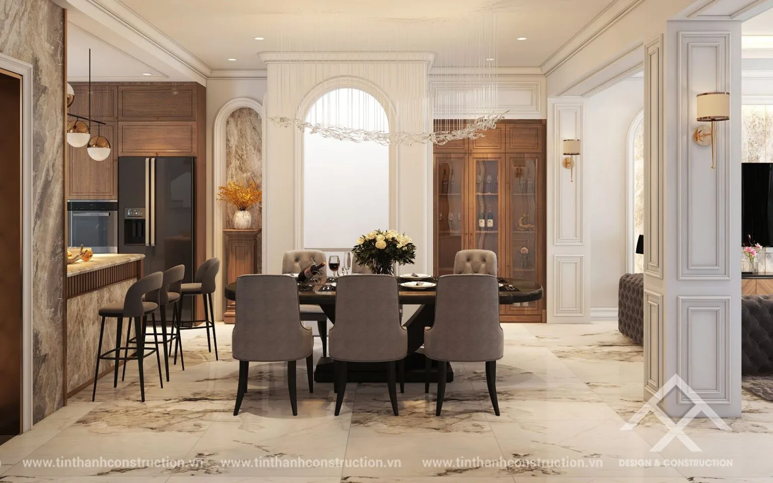 MẪU NHÀ PHỐ 1 TRỆT 3 LẦU - 1743996714961