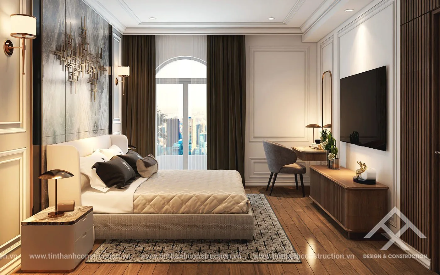 MẪU NHÀ PHỐ 1 TRỆT 3 LẦU - 1743996797487
